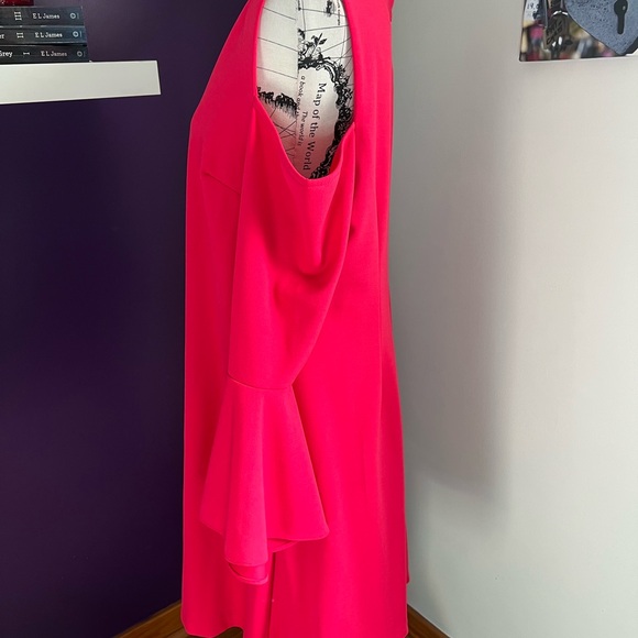 Lane Bryant Cold Shoulder Bell Sleeve Dress - Picture 5 of 9